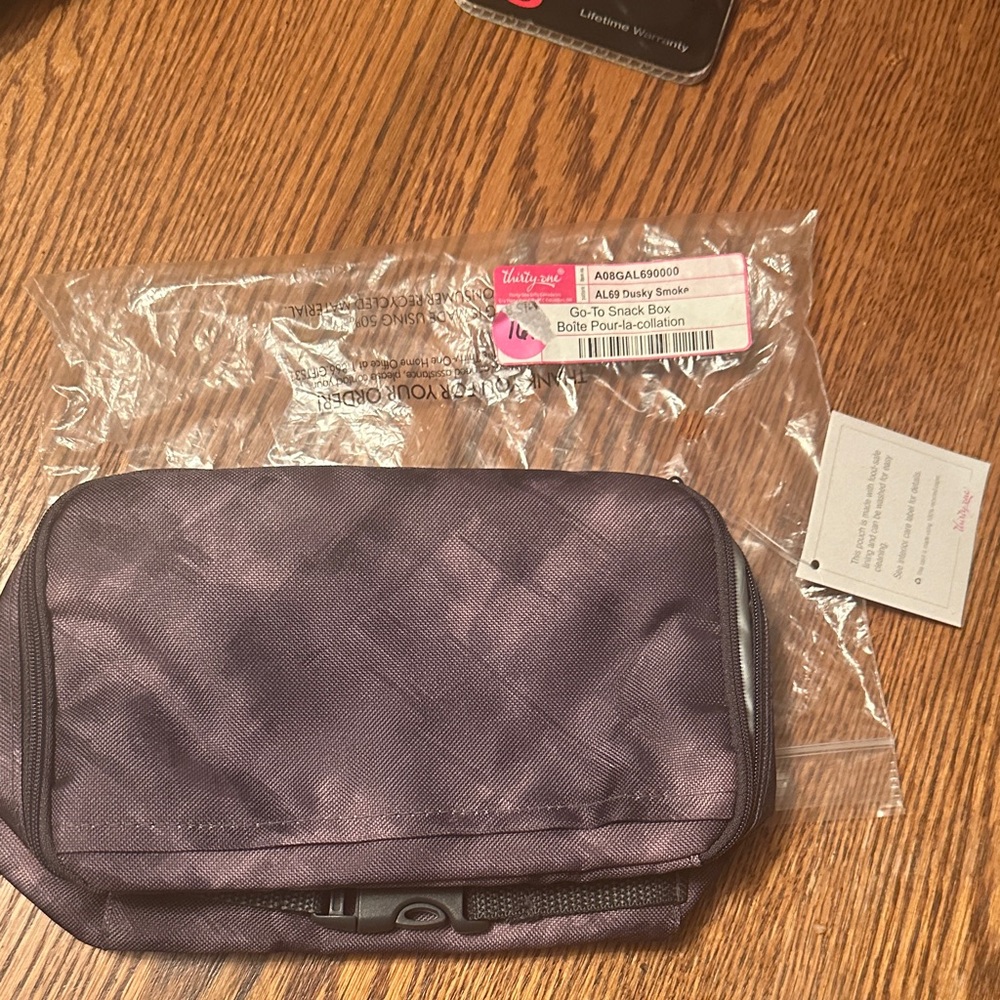Thirty-One Purple Garment Bag